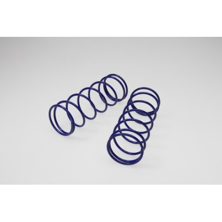 Ressorts d'amortisseurs Big-Bore ( L 105 mm) bleu 2 pièces