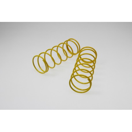 Ressorts d'amortisseur Big-Bore ( L 105 mm) jaune 2 pièces