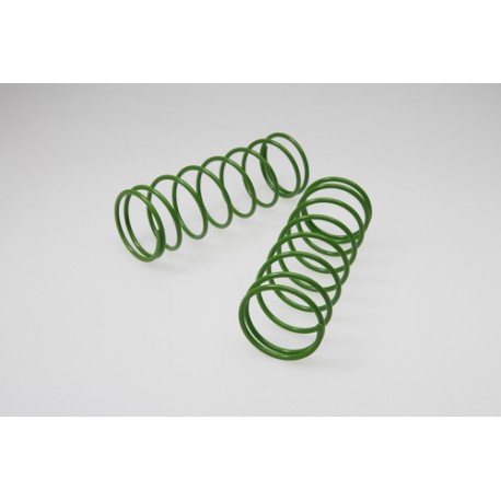 Ressorts d'amortisseur Big-Bore (L  105 mm) vert 2 pièces