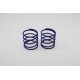 Ressorts d'amortisseur Big-Bore ( L  42 mm) bleu 2 pièces