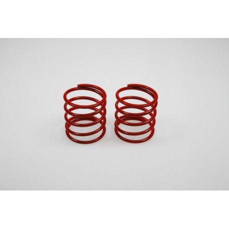 Ressorts d'amortisseur Big-Bore ( L  42 mm) rouge 2 pièces