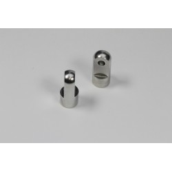 chape d’amortisseur court Alu (Mat. 7075) 2 pc.