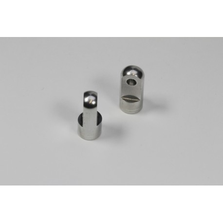 chape d’amortisseur court Alu (Mat. 7075) 2 pc.