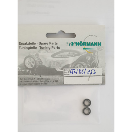 Roulement à billes pour frein arrière  2 pièces