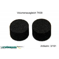 Compensation de volume  (2 pièces)