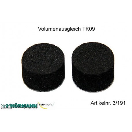 Compensation de volume  (2 pièces)