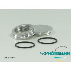 bague de ressort avec joint torique (2 pièces)