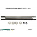 Tige de piston  100 mm (2 pièces)