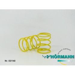 ressort court 2.2mm jaune