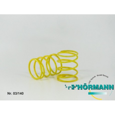 ressort court 2.2mm jaune