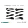 ressort court 2,6 mm noir (2 pièces)