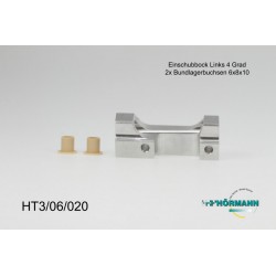 support de triangle 4 degrés gauche