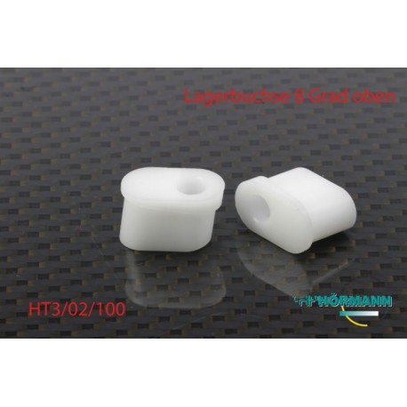 bague plastique 8 degrés au dessus