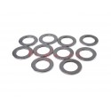 Rondelle d'ajustement 5x10x0,2mm