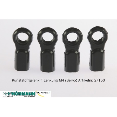 chapes en plastique pour la direction M4 (servo) (4 pièces)