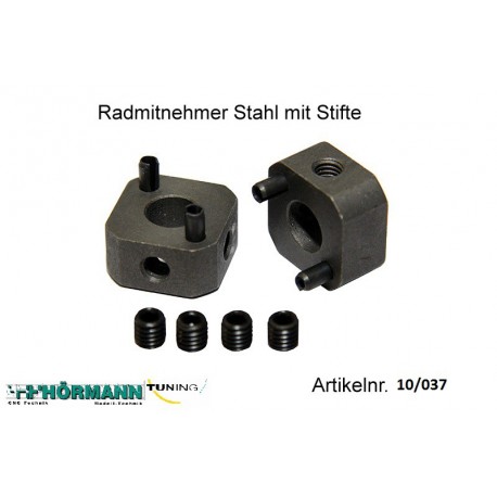  Carré de roue avec épingles (2 pièces)