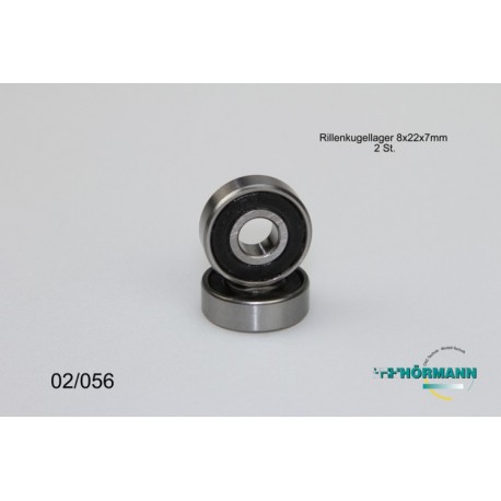 Roulement à billes AV  (2 pieçes)