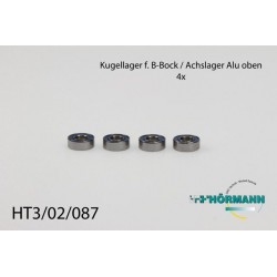 Roulement à billes pour palier B  (4 pièces) 