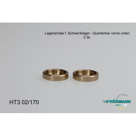 Support de palier en bronze  (2 pièces) 