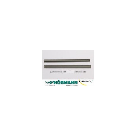 axe D6x80mm (2 pièces)