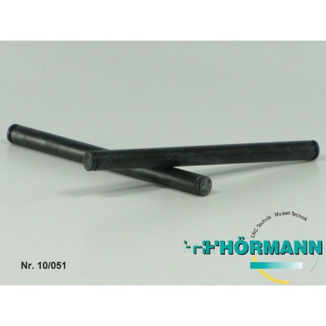 axe D6x80mm durci (2 pièces)