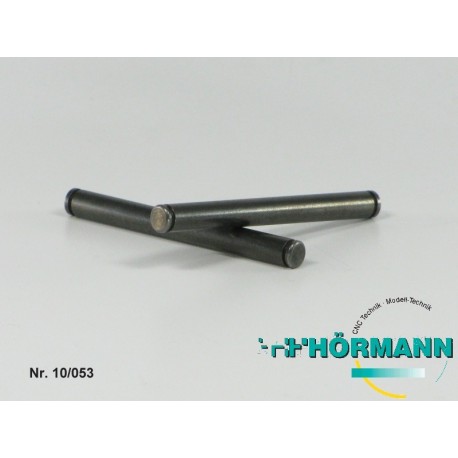 axe de Fusée arrière D6x63mm durcie (2 pièces)